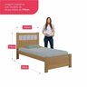 Cama Solteiro Premium Plus 100% Mdf - 3