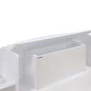 Ver imagem 6 de Cama Solteiro Milênio com Baú 100% MDF Espresso Móveis Branco