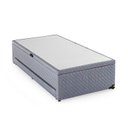 Ver imagem 1 de Base Box Baú Solteiro com Colchão Auxiliar 88x188x48cm Detroit