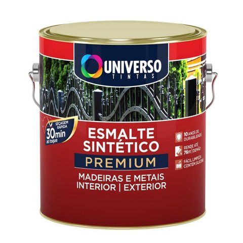 Esm Fos Premium 3,6l Branco Fosco Universo