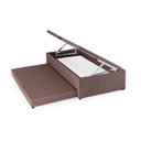Ver imagem 7 de Base Box Baú Solteiro com Colchão Auxiliar 88x188x48cm Detroit Bege/Cobalt Herval