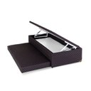 Ver imagem 7 de Base Box Baú Solteiro com Colchão Auxiliar 88x188x48cm Detroit