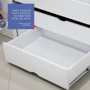 Ver imagem 6 de Cama Auxiliar 2 Gavetas Premium