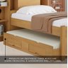 Cama Auxiliar 2 Gavetas Premium - 2