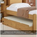 Ver imagem 2 de Cama Auxiliar 2 Gavetas Premium Marrom/Cinamomo