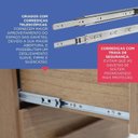 Ver imagem 7 de Cama Auxiliar 2 Gavetas Premium Marrom/Cinamomo