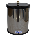 Ver imagem 3 de Lixeira Lavabo 5L Inox C/ Tampa Plástica