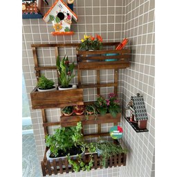 Floreira, Jardim Vertical, Jardineira, Decoração com Plantas, Painel de Plantas Jv1 - 3
