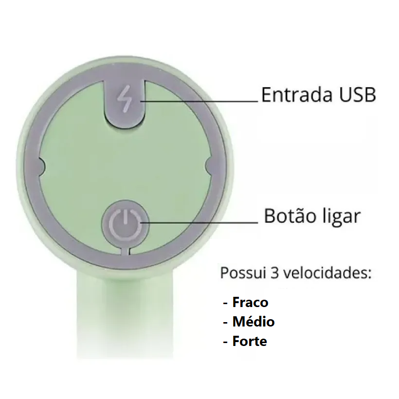 Mini Batedeira Elétrica Recarregável Portátil Mixer de Mão - 4