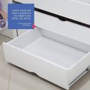 Ver imagem 7 de Cama Solteiro Milênio com Baú 100% MDF Espresso Móveis Marrom/Cinamomo