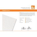 Ver imagem 4 de Forro de Fibra Mineral Amf Thermatex Antaris T24 625 X 625 X 15mm (caixa)