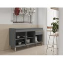 Ver imagem 2 de Balcão 3 Portas 1 Gaveta 150cm com Tampo Line