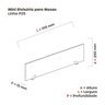Mini Divisoria para Mesas de Escritório 115cm - 2