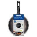 Ver imagem 5 de Frigideira Funda Antiaderente Tramontina Paris Alumínio Tampa Vidro 26cm Chumbo Cabo Baquelite