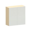 Ver imagem 1 de Armário Aéreo 100% MDF 2 Portas 80cm Aura Luciane Móveis