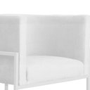 Ver imagem 5 de Kit 02 Poltronas Luana Para Sala Base Branca Suede Cores - S.A Móveis DS Móveis Poltrona Luana Branc