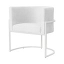 Ver imagem 4 de Kit 02 Poltronas Luana Para Sala Base Branca Suede Cores - S.A Móveis DS Móveis Poltrona Luana Branc