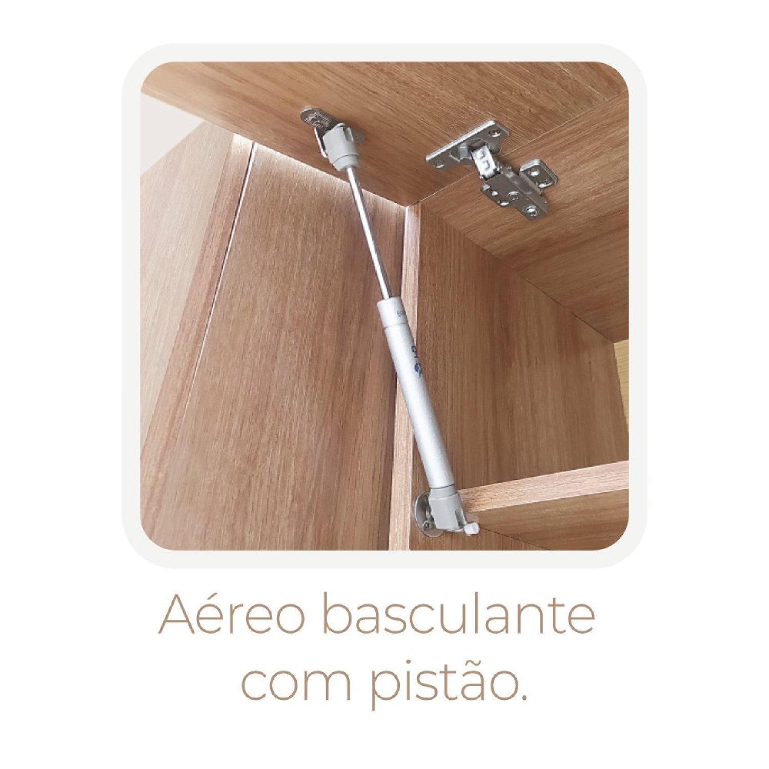 Cozinha Modulada Completa 5 Peças 12 Portas 3 Gavetas Felicitá 100% Mdf - 7
