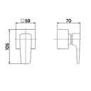 Ver imagem 2 de Acabamento de Registro Base Deca 3/4 Parede para Lavatorio - Docol