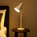 Ver imagem 1 de Luminária de Mesa Abajur Emma Branco