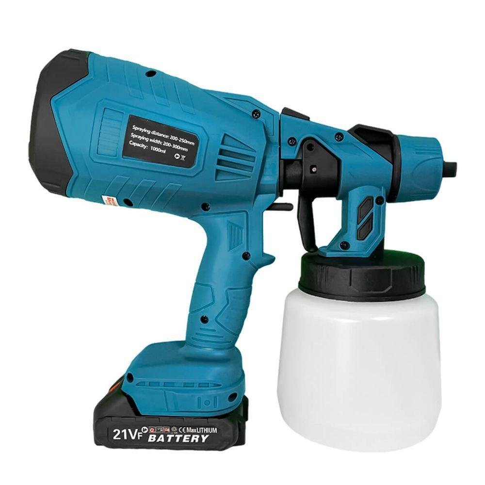 Pulverizador Spray Eletrico Portatil 21v 3 Bicos 2 Baterias - 2