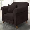 Ver imagem 2 de Poltrona Decorativa Retro Polo com Almofada Suede 1102 Ezz 1102