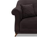 Ver imagem 5 de Poltrona Decorativa Retro Polo com Almofada Suede 1102 Ezz 1102