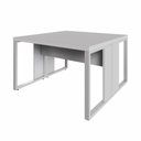 Ver imagem 3 de Plataforma de Trabalho 2 Pessoas 1,20m X 1,20m Pés Metal F5 Cor:cinza