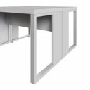 Ver imagem 6 de Plataforma de Trabalho 2 Pessoas 1,20m X 1,20m Pés Metal F5 Cor:cinza