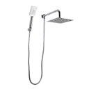 Ver imagem 3 de Ducha Inox 304 20x20 Cm com Chuveirinho de Mão Abs C/ Trava