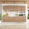 Cozinha Modulada Completa 5 Peças 13 Portas 5 Gavetas Felicitá 100% Mdf - 1