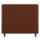 Ver imagem 1 de Cabeceira Cama Box Casal King Size Nice 195cm Suede Terracota - Abmaza