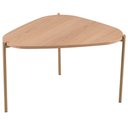 Ver imagem 1 de Mesa de Centro para Sala de Estar Pés Metálicos Alta Adek A03 Hanover Dourado - Lyam Decor