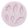Molde Silicone Folhas Bosque Jardim - 1