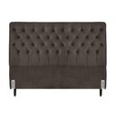 Ver imagem 3 de Cabeceira de Cama Box Casal 138cm Pádua Veludo Marrom
