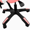 Ver imagem 5 de Cadeira Gamer Stillus Reclinável 120° com Apoio para Os Pés e Cabeça Rosa
