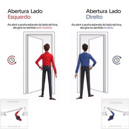 Kit Porta de Madeira 210x62cm Batente 7,5cm Lisa Primer Uniportas - 4 Kit Porta de Madeira 210x62cm Batente 7,5cm Lisa Primer Uniportas - 4