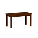 Ver imagem 1 de Mesa para Cozinha 6 Lugares Madeira Maciça Castanho