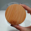 Ver imagem 6 de Pote Porta Mantimentos Home&co com Tampa Bambu Borossilicato 950ml 13x8x8cm Transparente