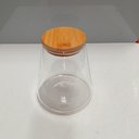 Ver imagem 3 de Pote Hermético de Borossilicato 950ml Transparente 13x8x8cm Mantimentos Cozinha