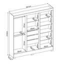 Ver imagem 4 de Guarda Roupa Casal Prático 6 Portas - Demóbile:branco