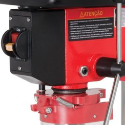 Furador Bancada Elétrico Profissional Kajima FB1300 5 Velocidades Bivolt Com Protetor De Cavacos - 7