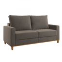 Ver imagem 2 de Conjunto Estofado Living + 2 Poltrona Napoles Perola - Casa Giulia