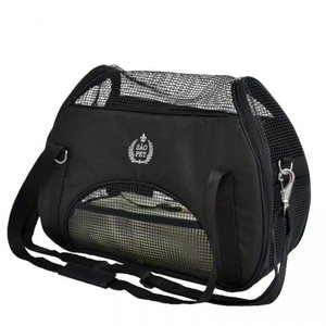 São Pet Bolsa Atenas para Cães e Gatos Preta