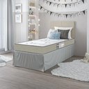 Ver imagem 2 de Colchão Solteiro e-Shop Casa D33 One Face - 17x88x188cm - Suede Bege