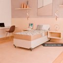 Ver imagem 2 de Colchão Solteiro e-Shop Casa D33 One Face - 17x88x188cm - Suede Bege