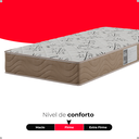 Ver imagem 4 de Colchão Solteiro D33 One Face 17x88x188cm - Bege - e-Shop Casa