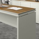 Ver imagem 7 de Mesa para Escritório com Tampo Duplo Oslo