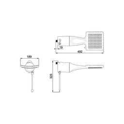 Chuveiro Lorenzetti Shower Eletro 220v 7500w Único - 4
