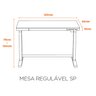 Mesa Com Regulagem De Altura Ajustavel 120Cm Sp - 3